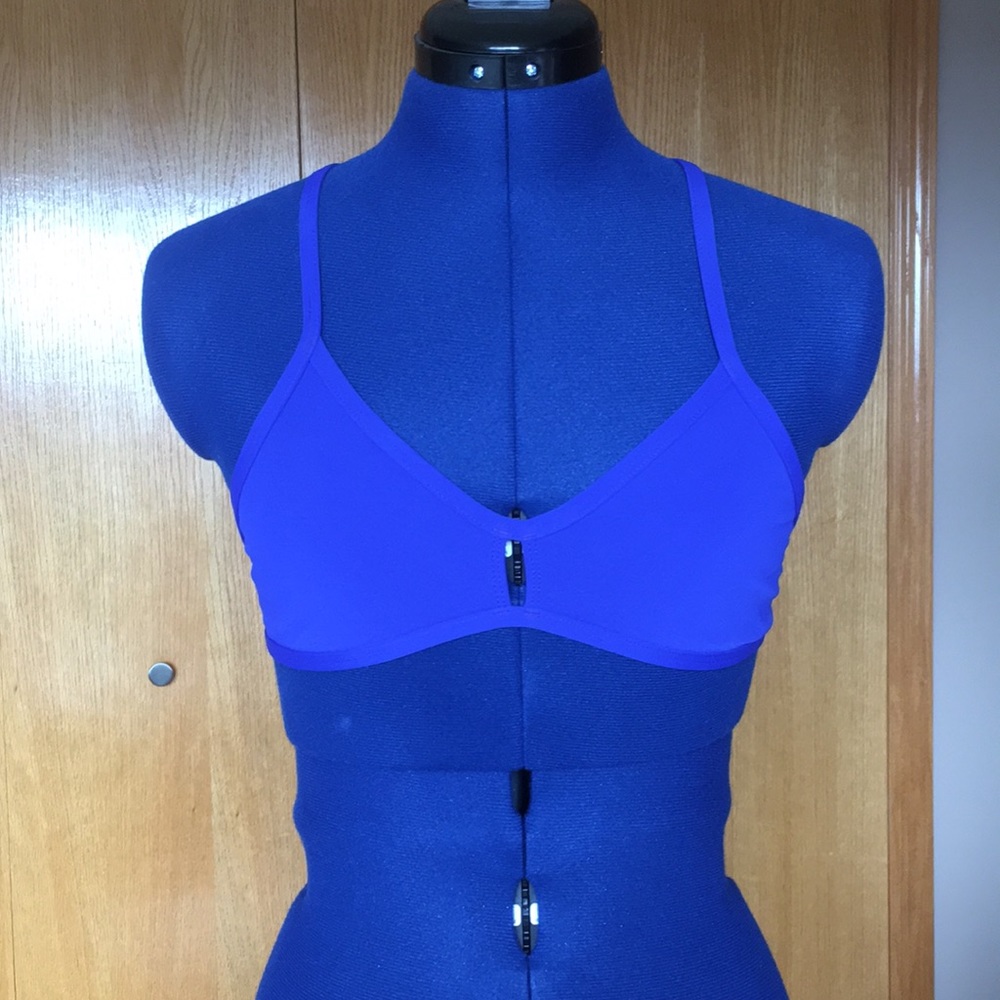 Sporty Jolyn Blue Bikini Top